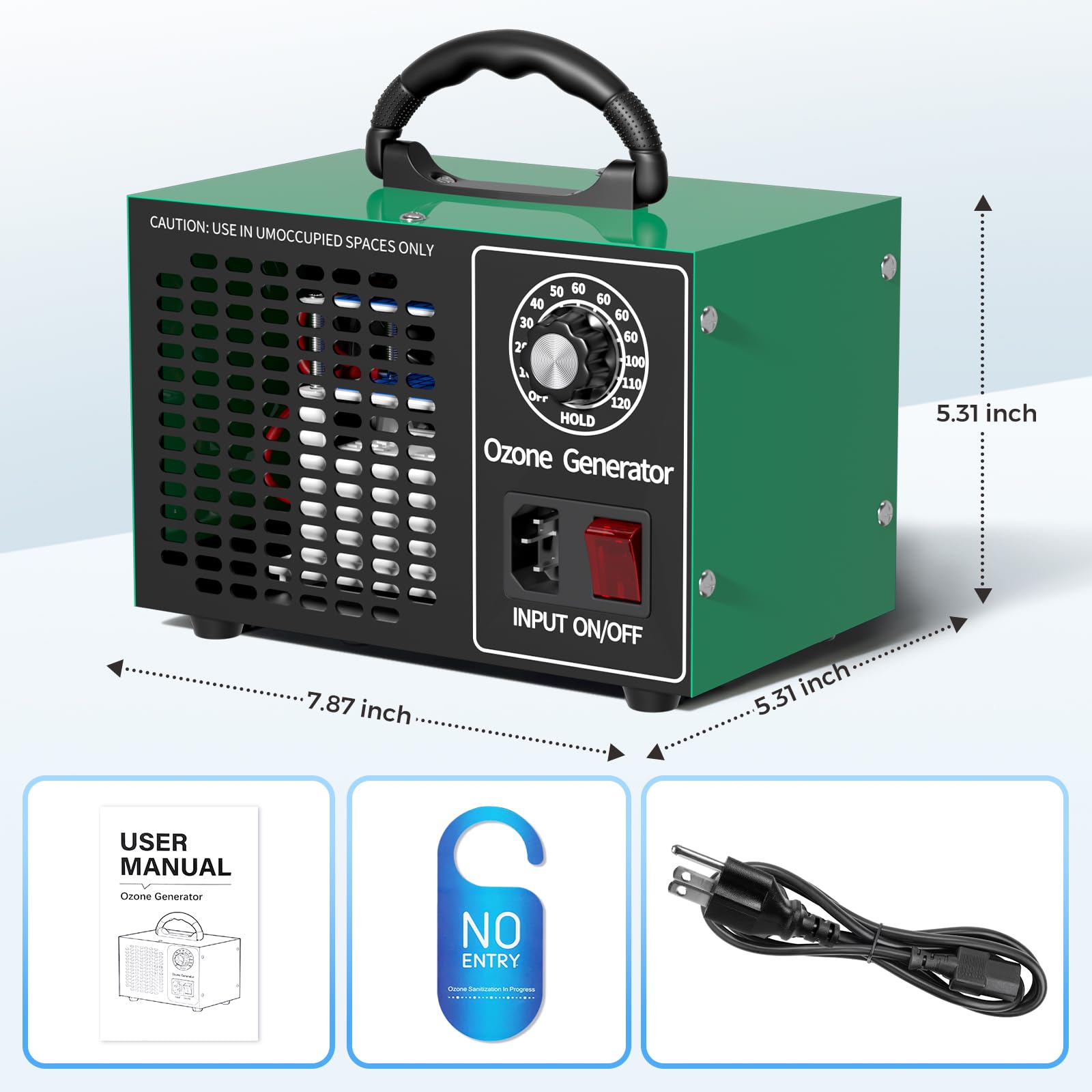 Orsithc ozone generator packaging