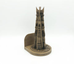 Barad-dur bookend from the set on display
