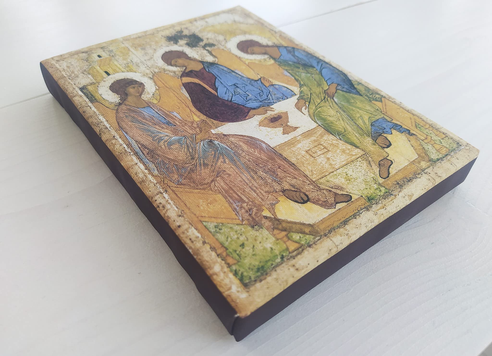 Orthodox religious artwork canvas print for home and church
