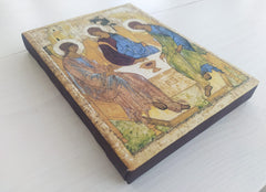 Orthodox religious artwork canvas print for home and church