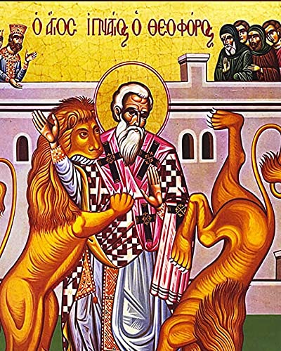 Saint Ignatius icon wall hanging