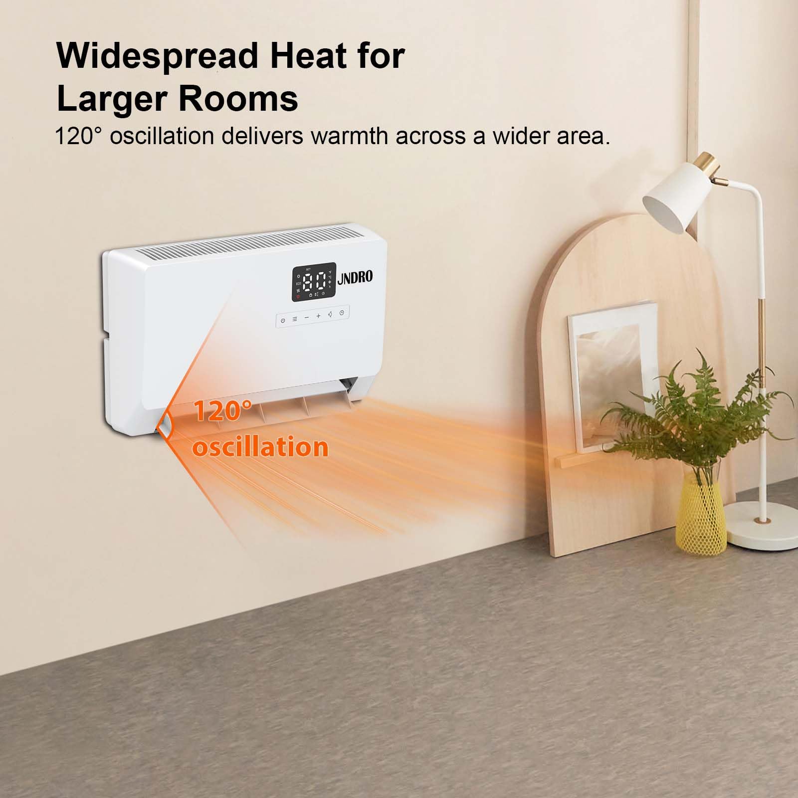 indoor electric space heater wall mount