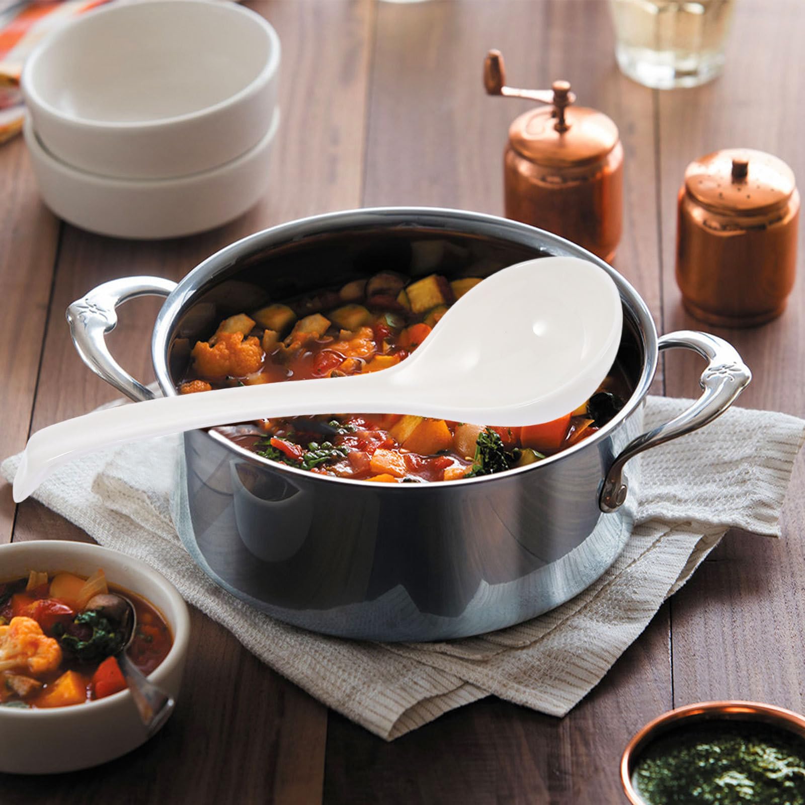 Long handle ladle for soups and noodles OSOLADY
