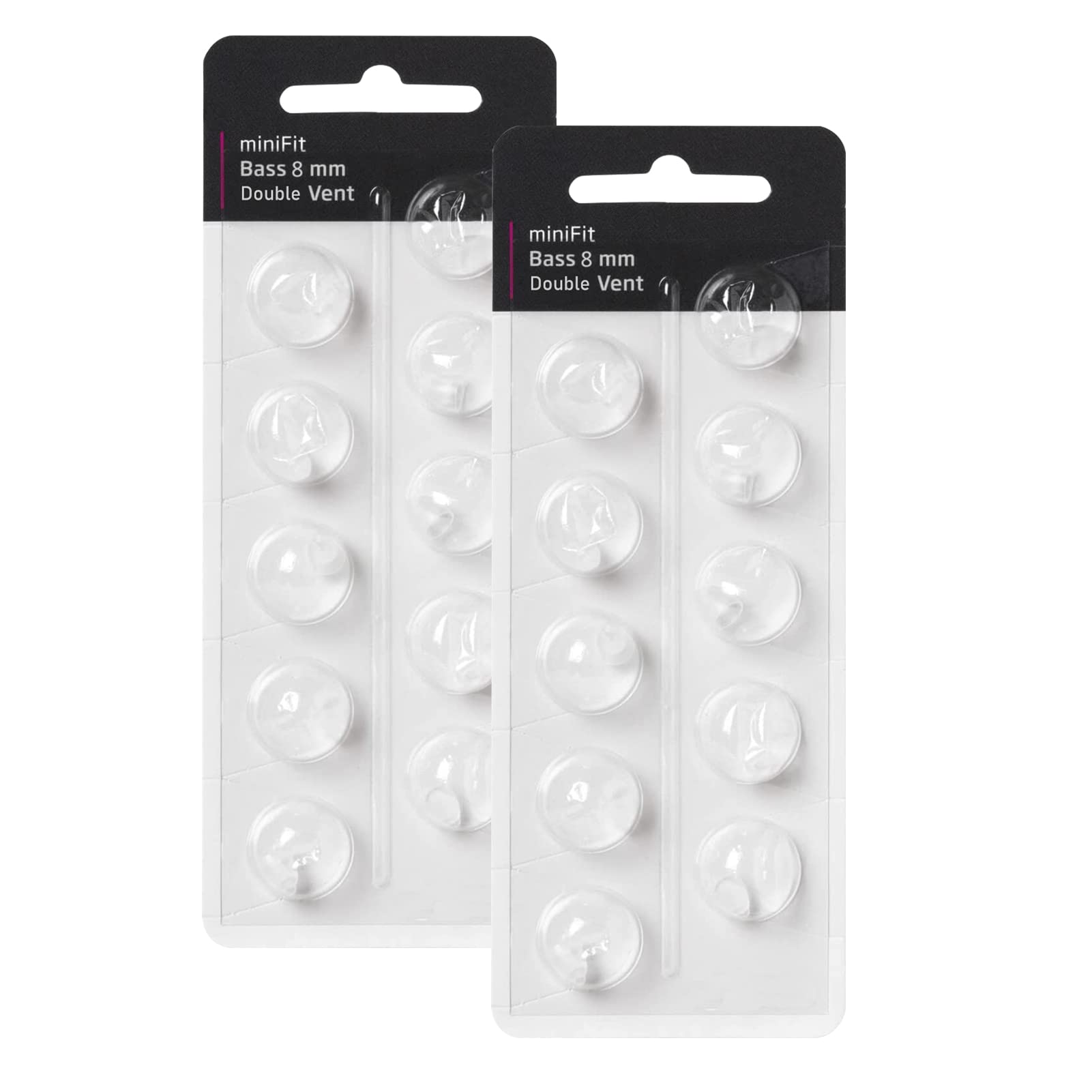 Oticon Hearing Aid Supplies double vent domes 8mm 20pcs