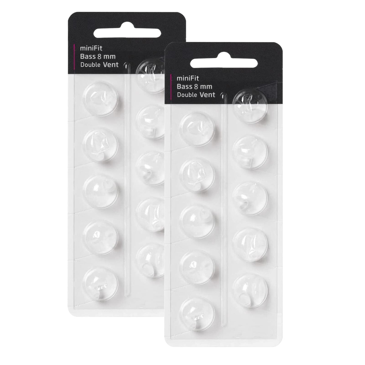 Oticon Hearing Aid Supplies double vent domes 8mm 20pcs