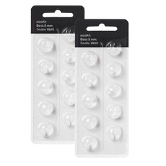Oticon Hearing Aid Supplies double vent domes 8mm 20pcs