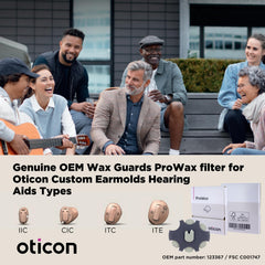 Genuine OEM Denmark Oticon branded custom moulds accessories image