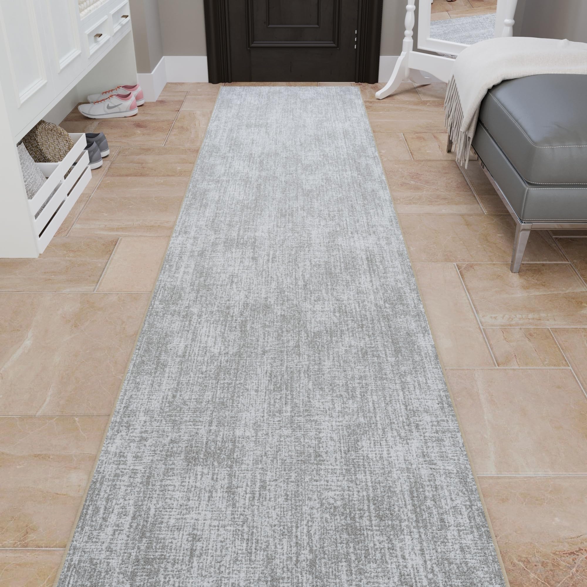 Beige Ottomanson Aisle Runner Rug 2'7" x 30' product detail