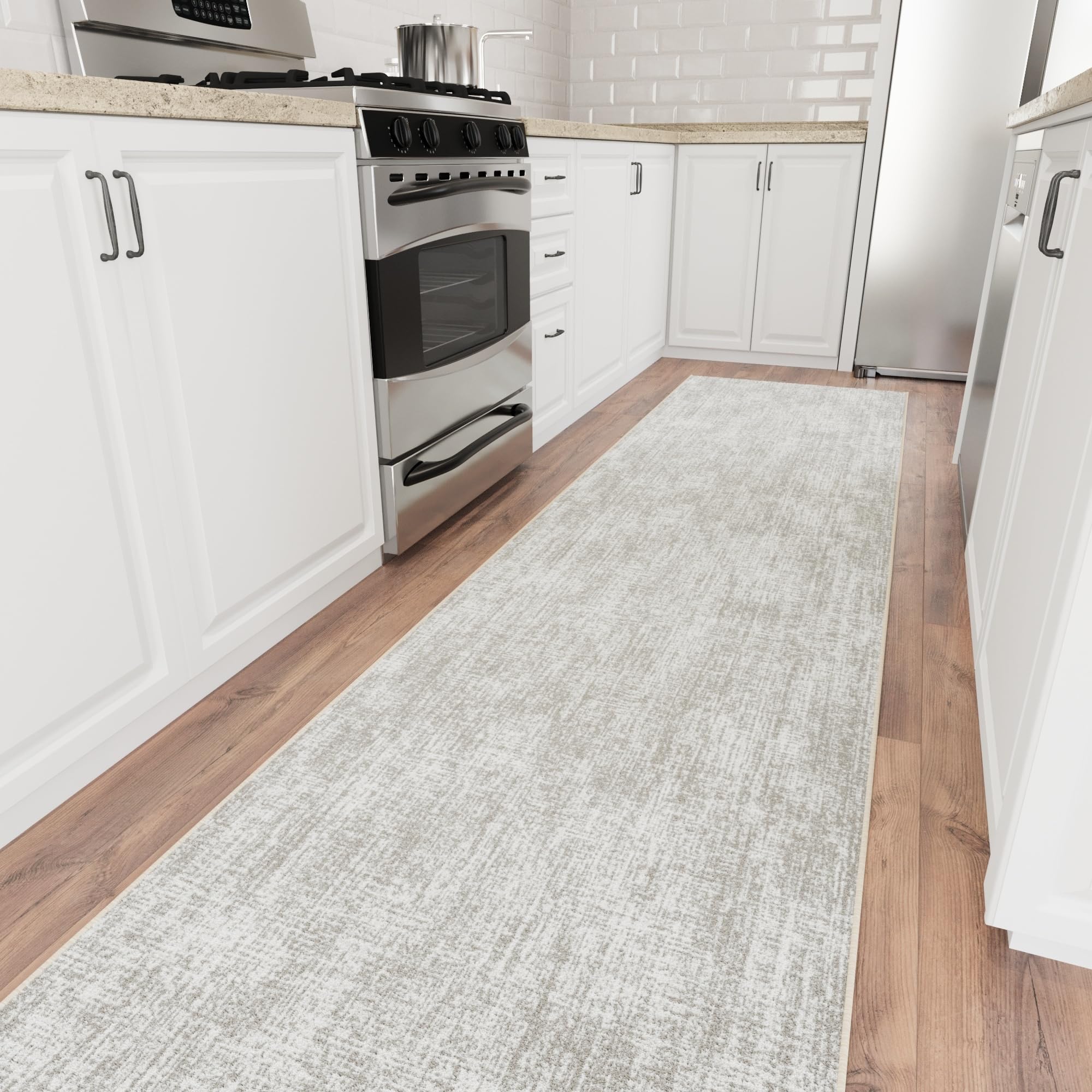 Ottomanson Aisle Runner Rug beige hallway application long length