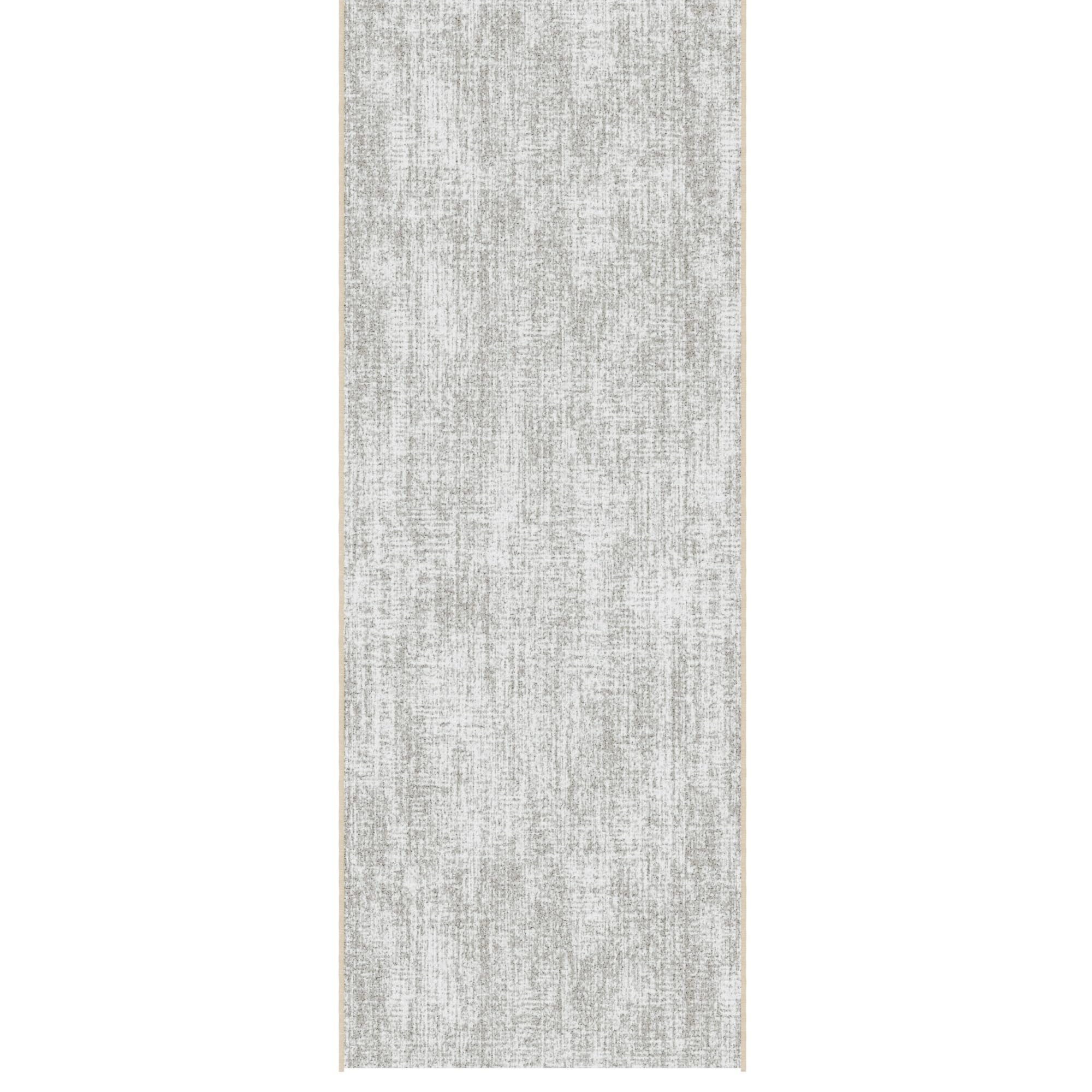 Ottomanson Aisle Runner Rug durable stain-resistant polyester beige