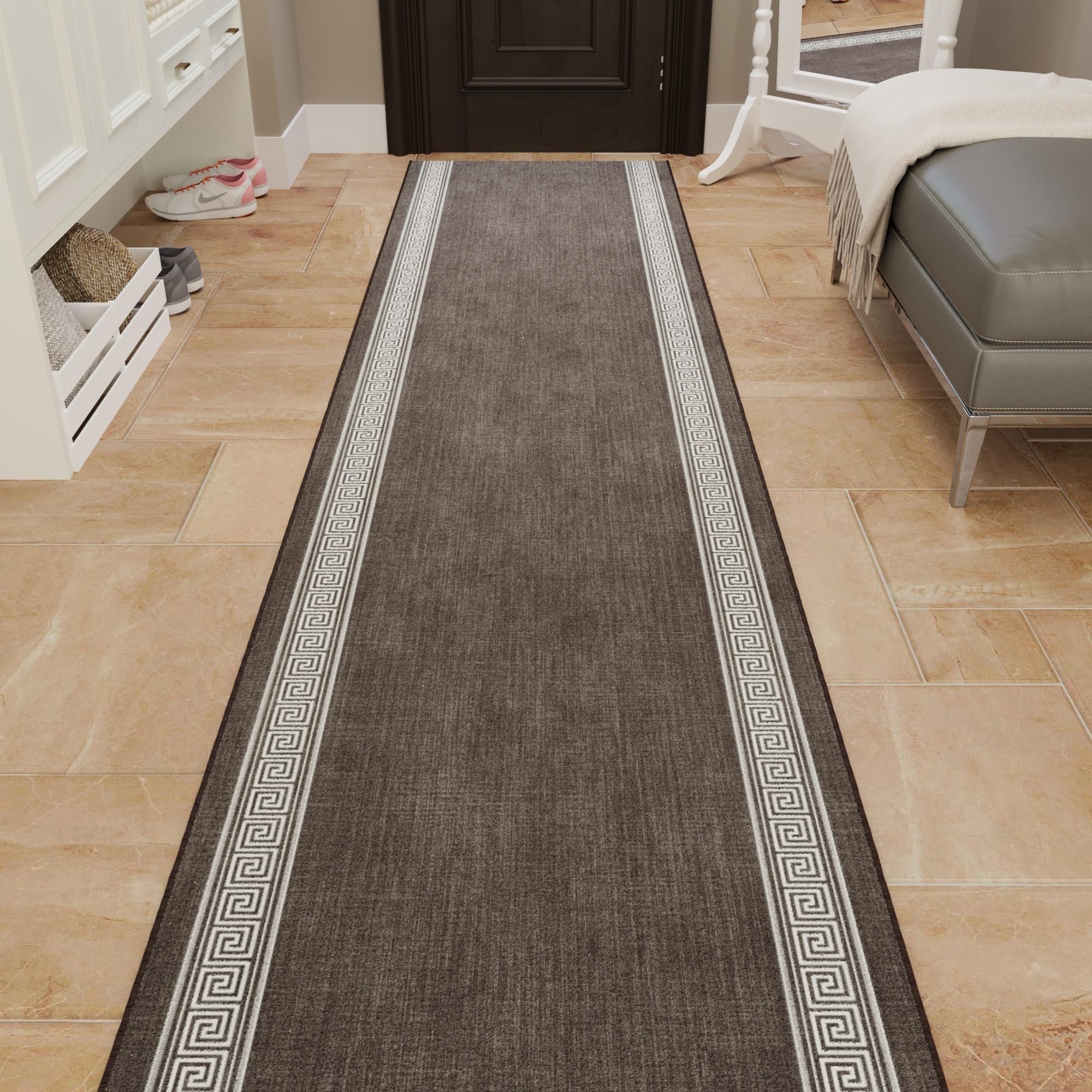 Ottomanson indoor long runner rug for churches and offices