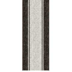 Non-slip PVC backing mud mat on wood floor image