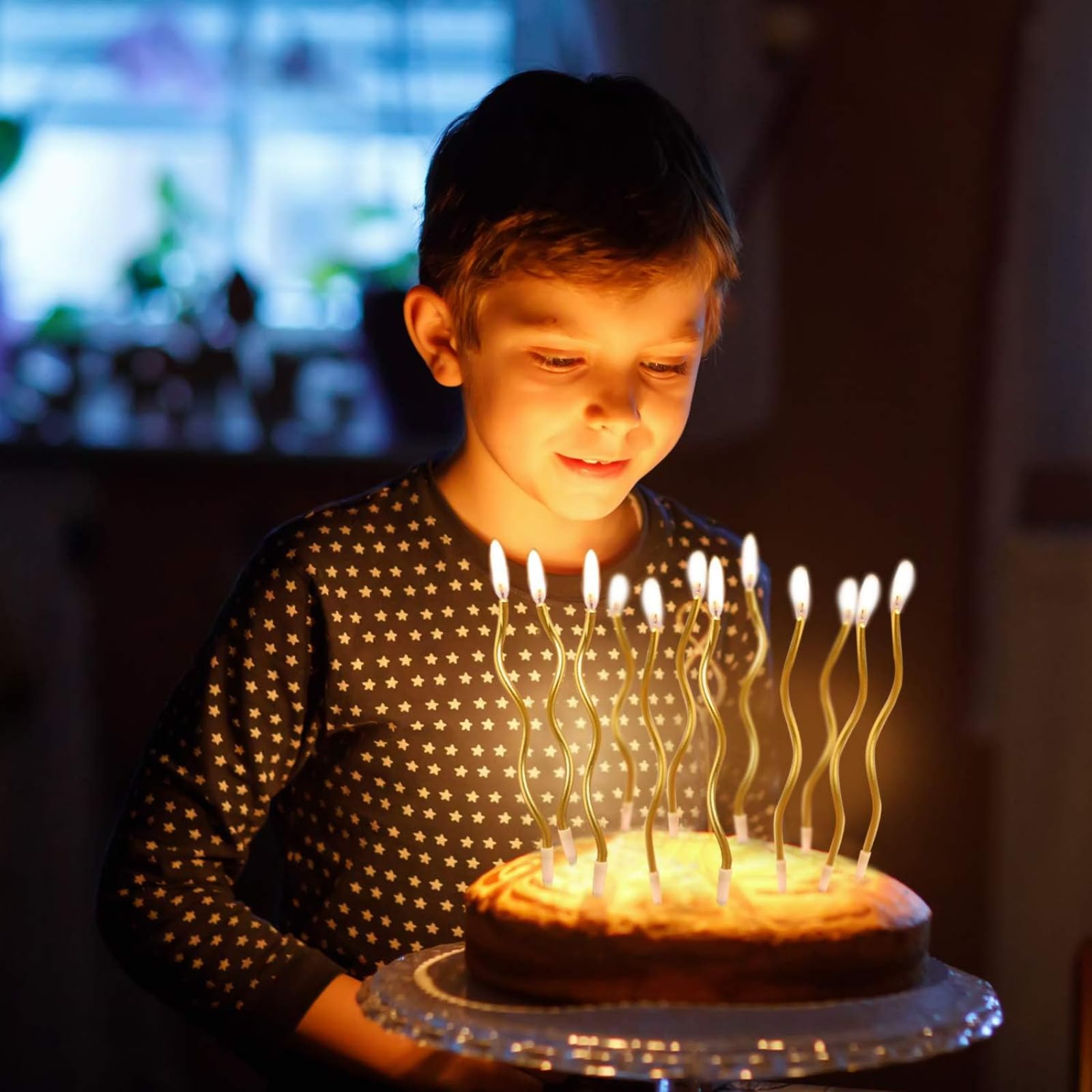 High quality safe non-toxic spiral birthday candles