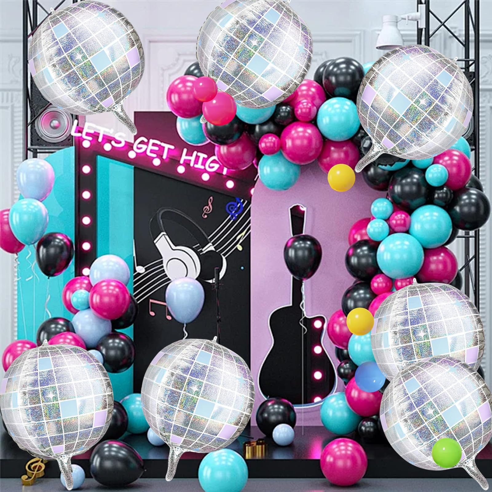 OuMuaMua disco party decorations product image