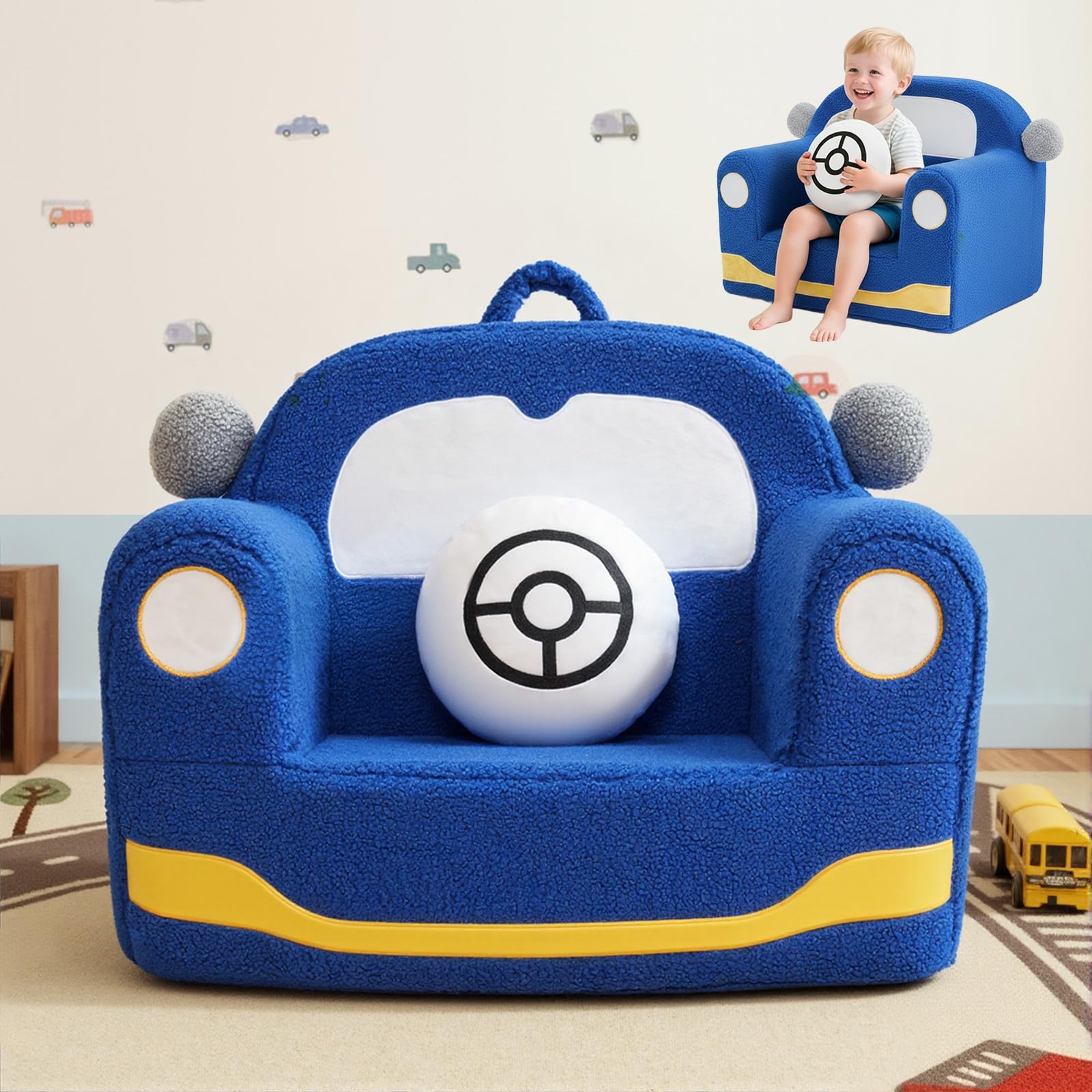 OUOZZZ toddler chair car design for ages 1–6
