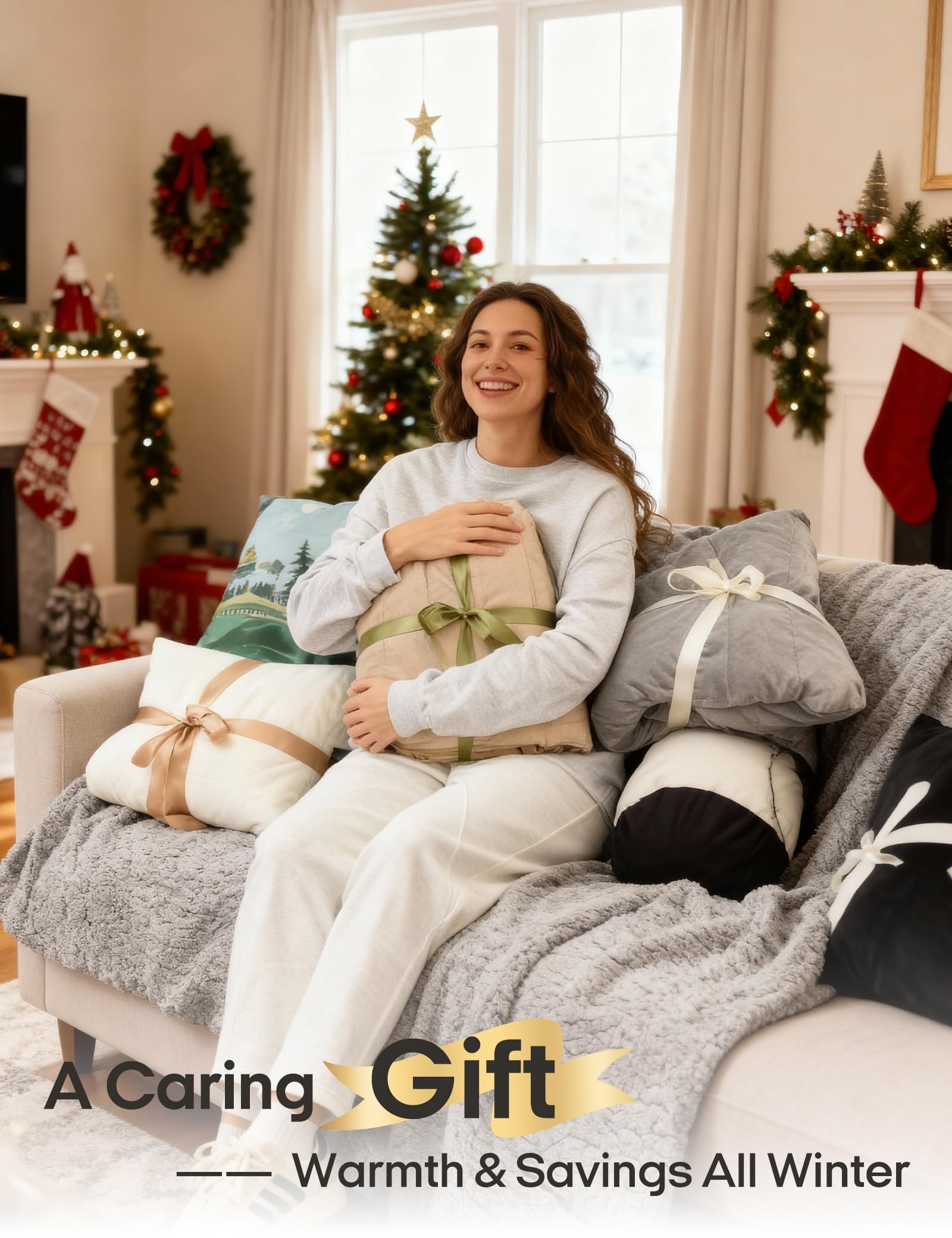 Indoor and outdoor cordless warmth