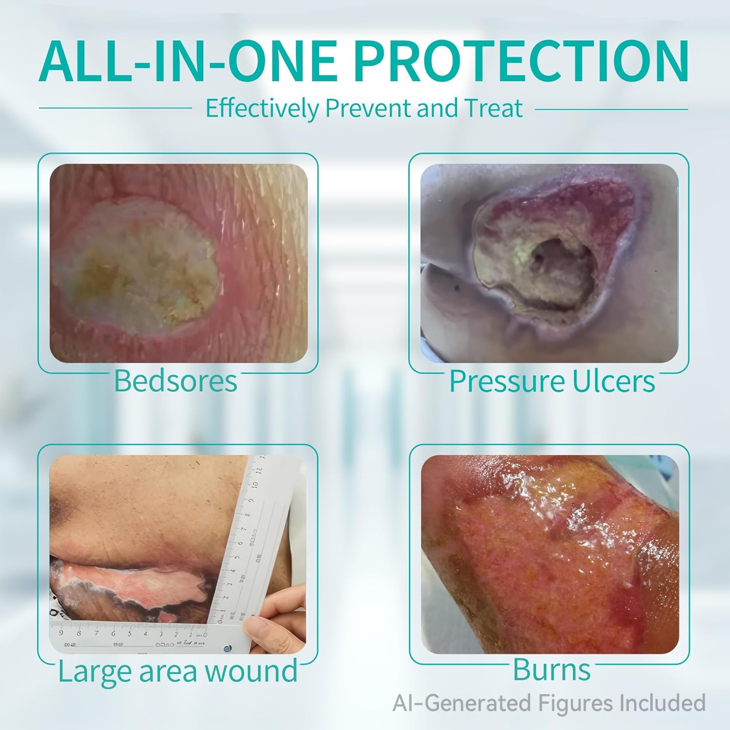 Ourmed non-latex silicone foam dressing
