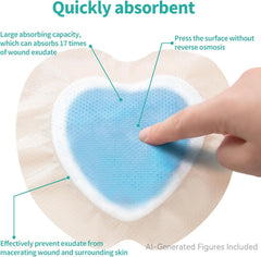 Ourmed sacral ulcer wound dressing foam border