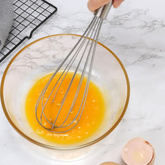 Ousyaah handheld whisk 10 inch in palm
