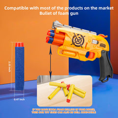 Targets and wrist bands included with gun set
