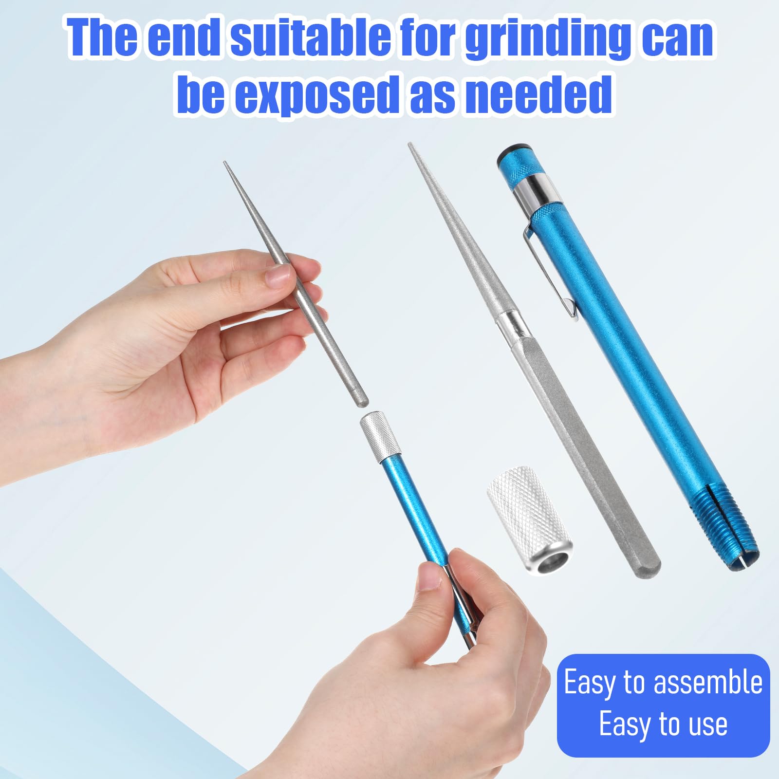 Outdoor portable sharpener for camping and hunting