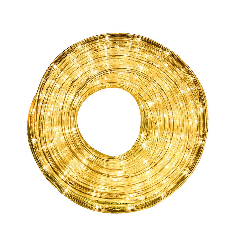 Decorative warm white rope lights for Christmas parties weddings landscaping