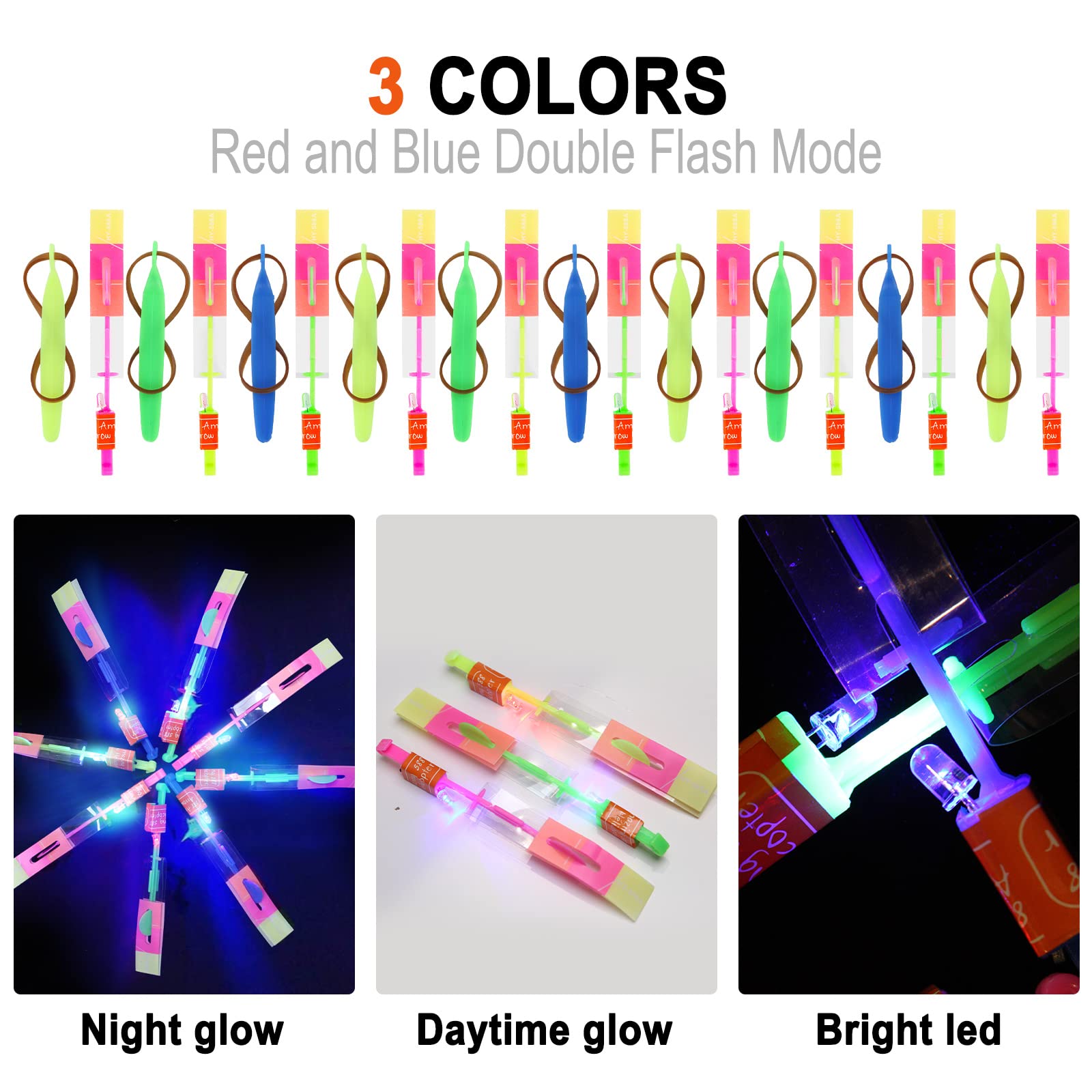 50 piece lpvoqpth led flying set pack