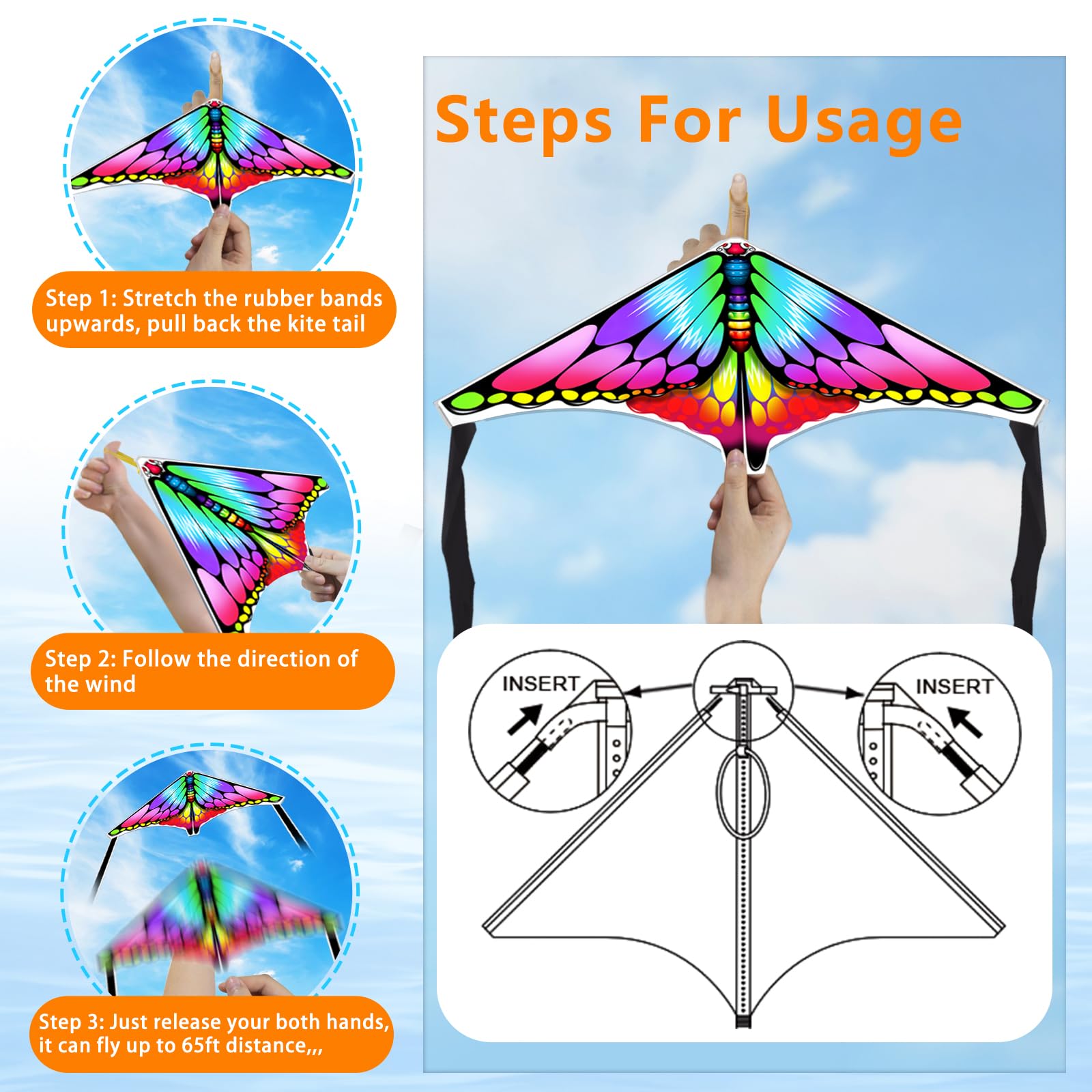 Outdoor indoor kite toy for kids gifts