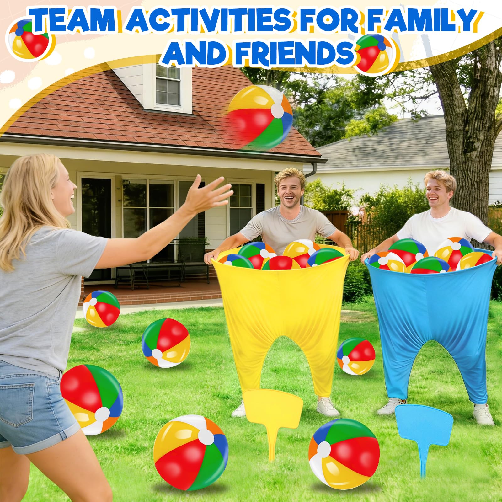 Thickened elastic balls designed for durable play