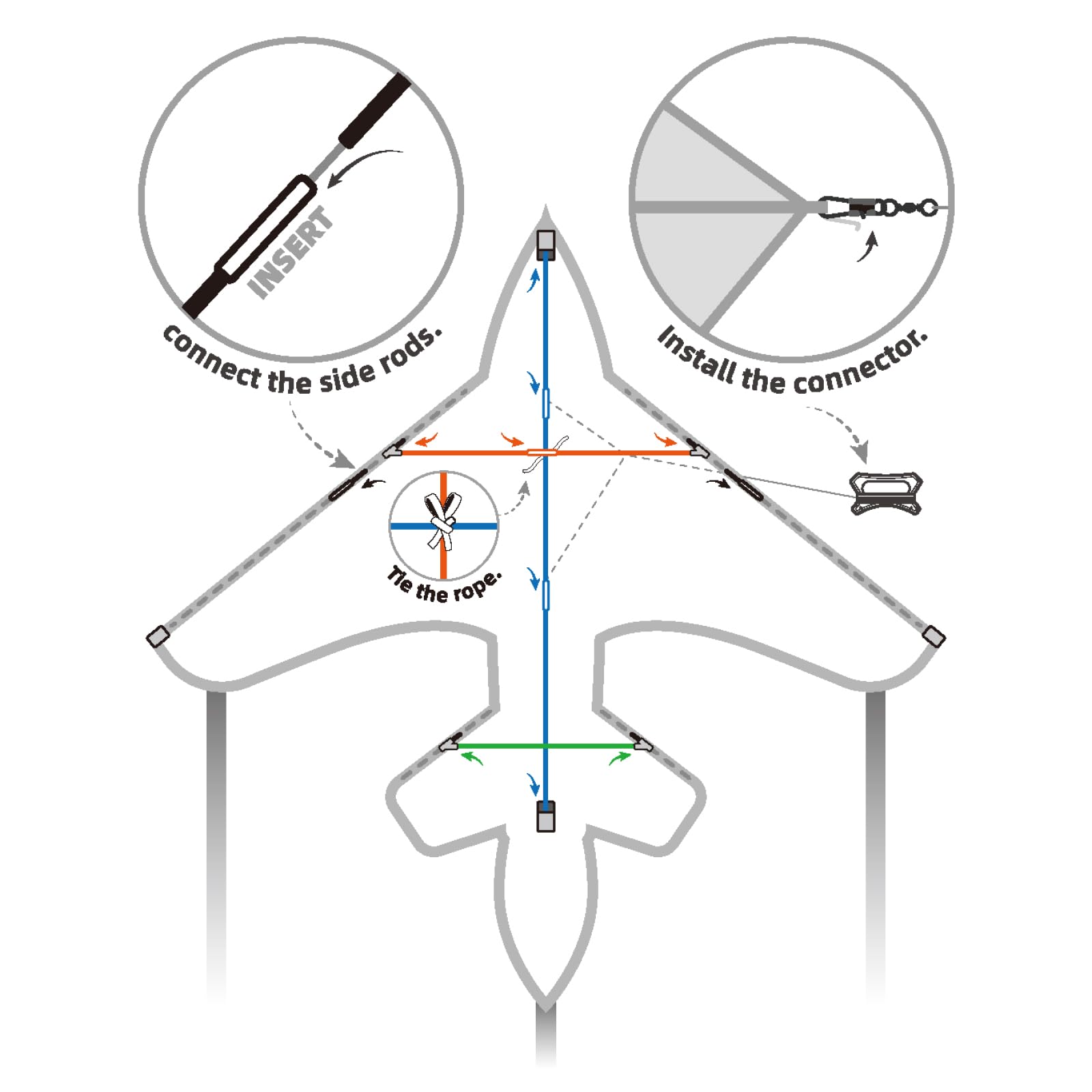 Classic fighter plane design suitable for beach or grasslands