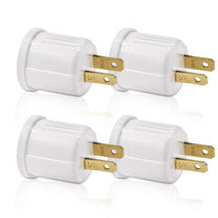 Outlet to Socket Adapter white color image