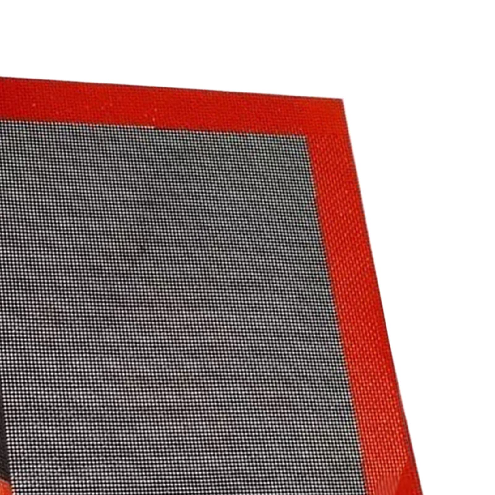 Oven liner silicone fiberglass mat