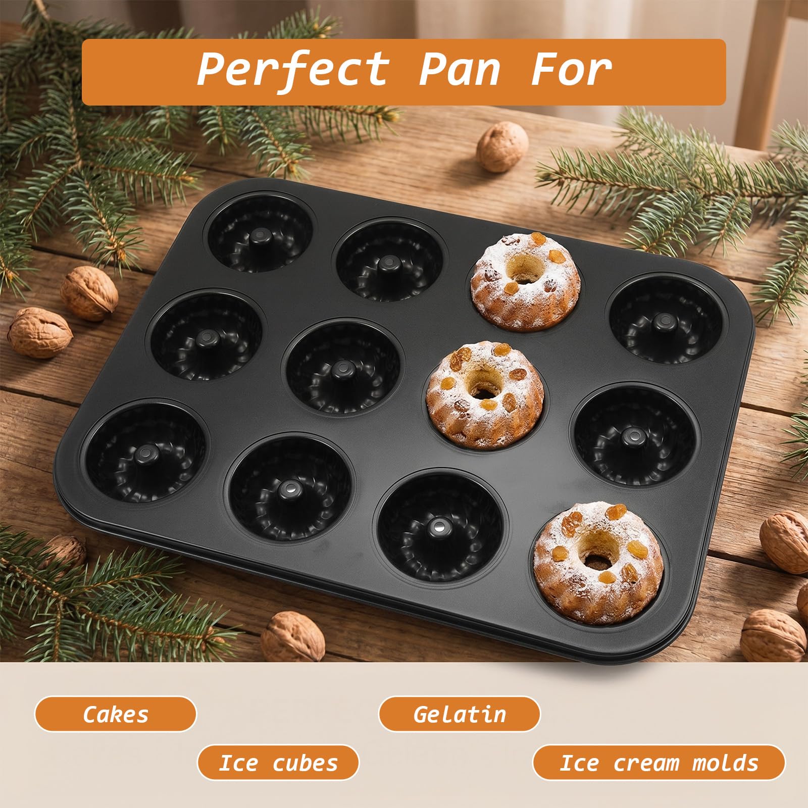 Oven safe up to 450°F for versatile baking
