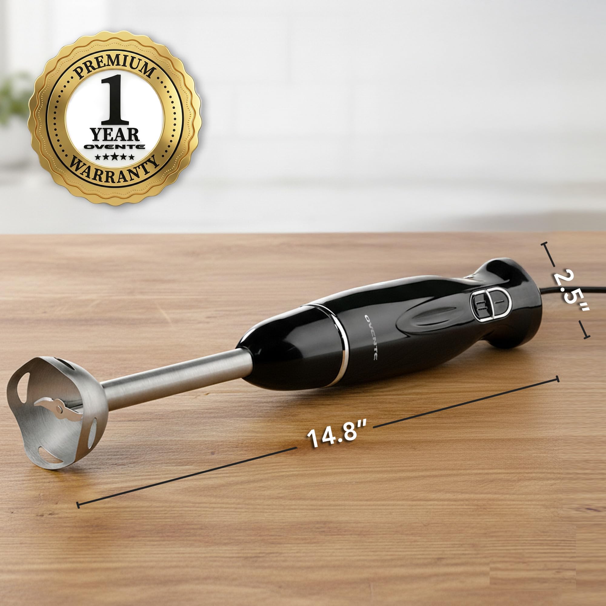 OVENTE HS560B black immersion blender user guide