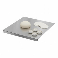 Over sink cutting board with L-shape edge design