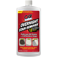 Oil Eater Overnight Stain Remover on concrete surface