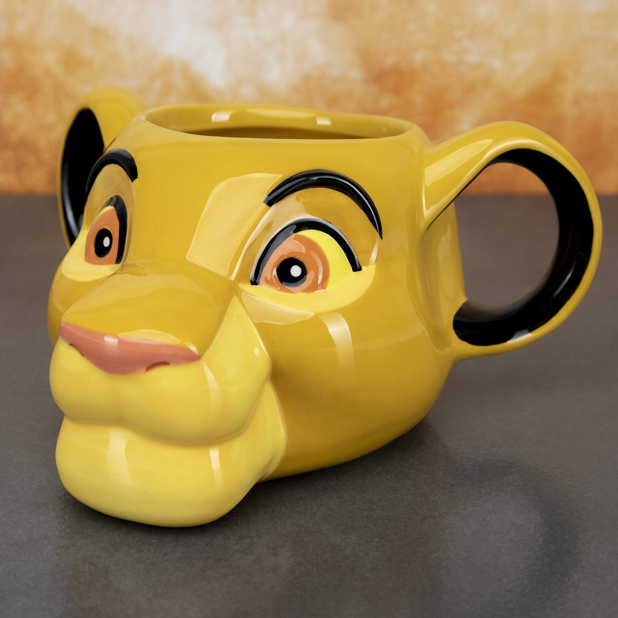 Oversized 500ml ceramic Lion King mug