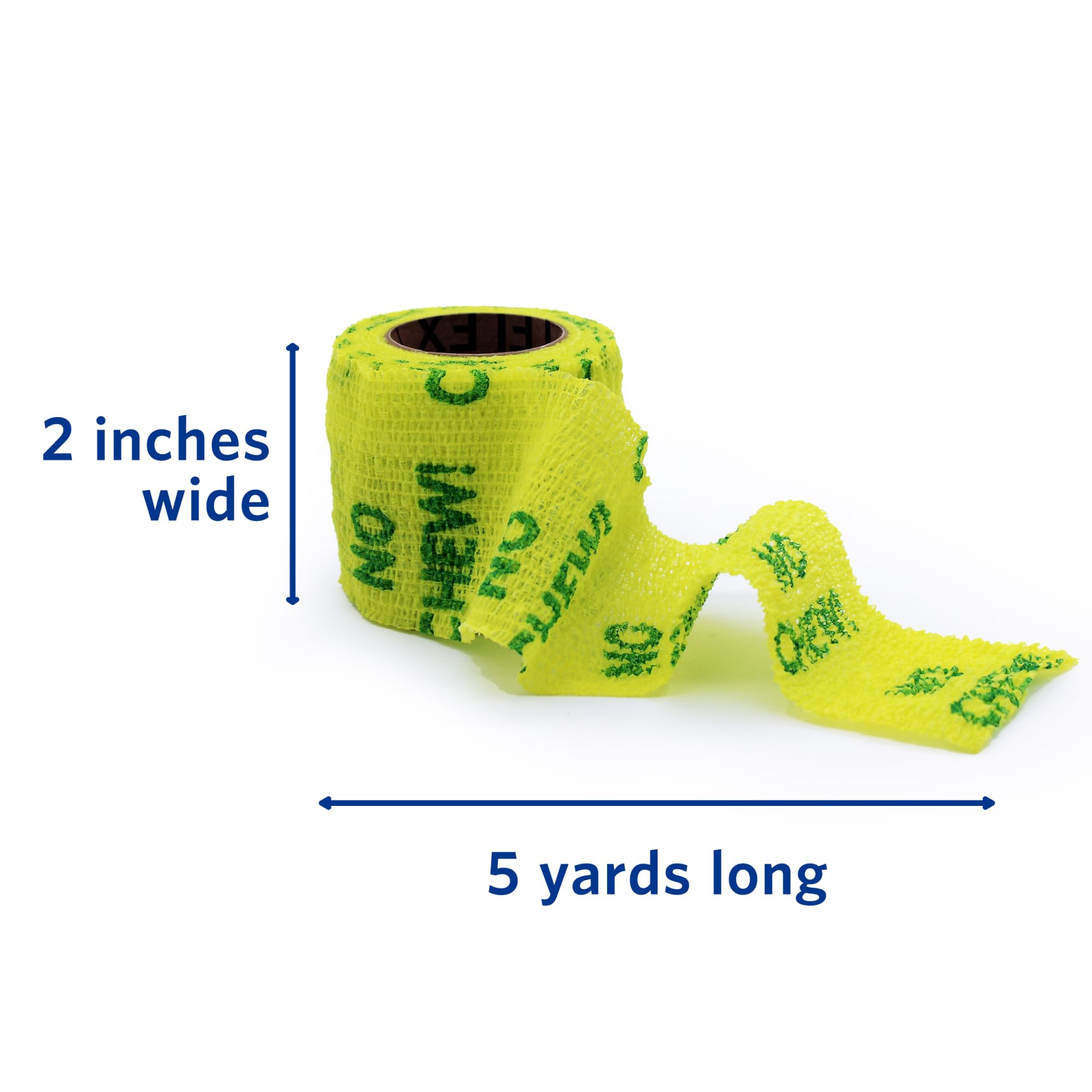 Elastic wrap wound care for pets OVIK Health PetFlex No Chew