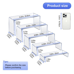 Five sizes across 9-4x2-95x5-91in to 7-87x2-95x1-18in