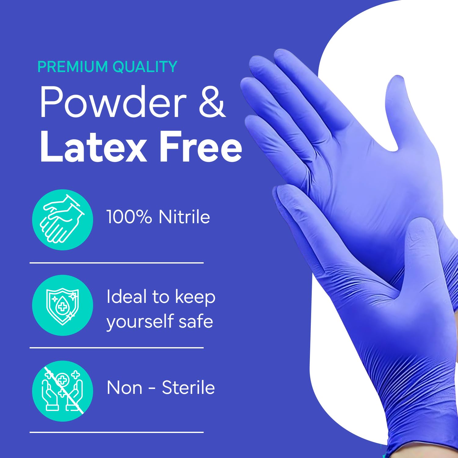 Chemo rated nitrile gloves for medical use by OWELL