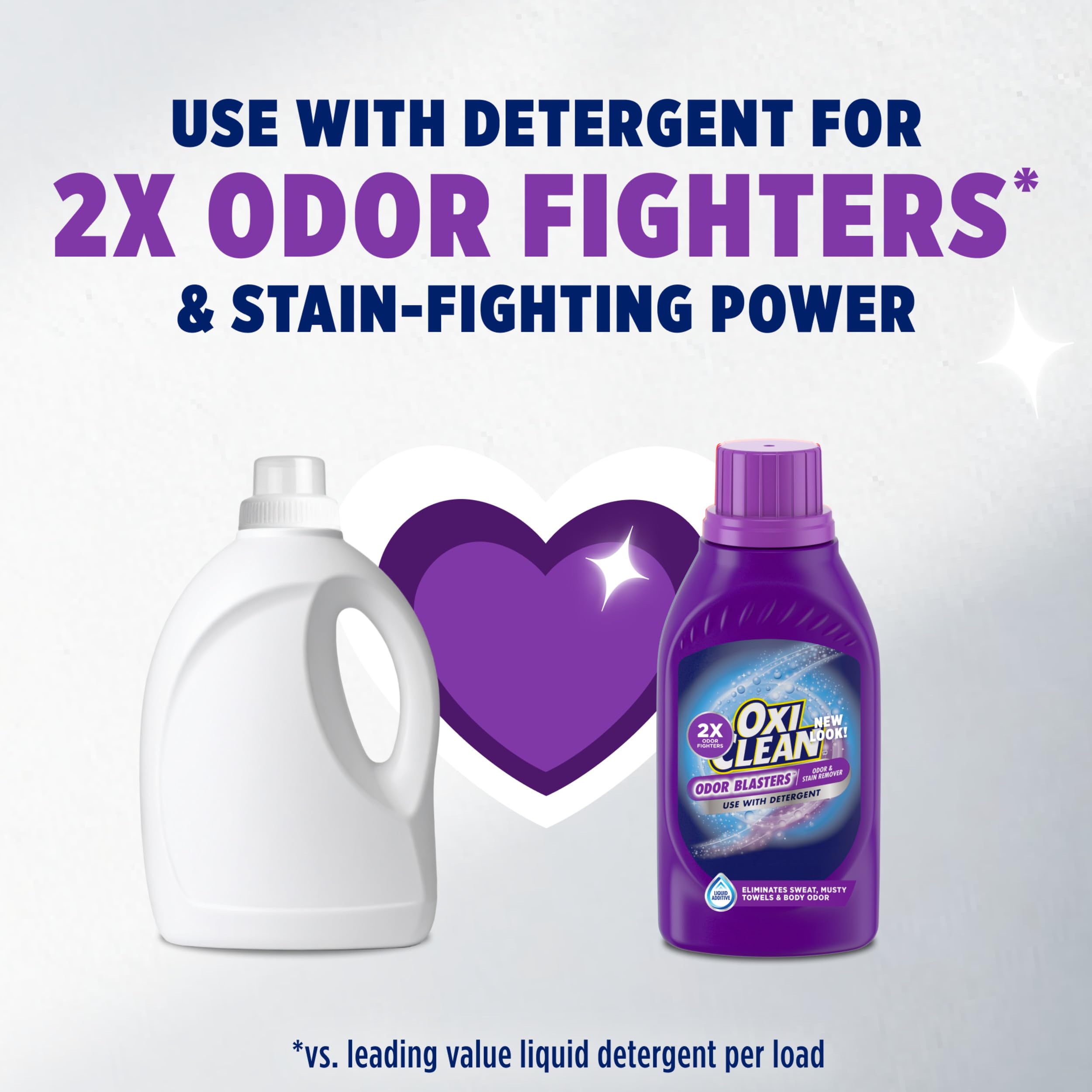 OxiClean Odor Blasters Odor Laundry Liquid Additive suitable for HE and traditional machines