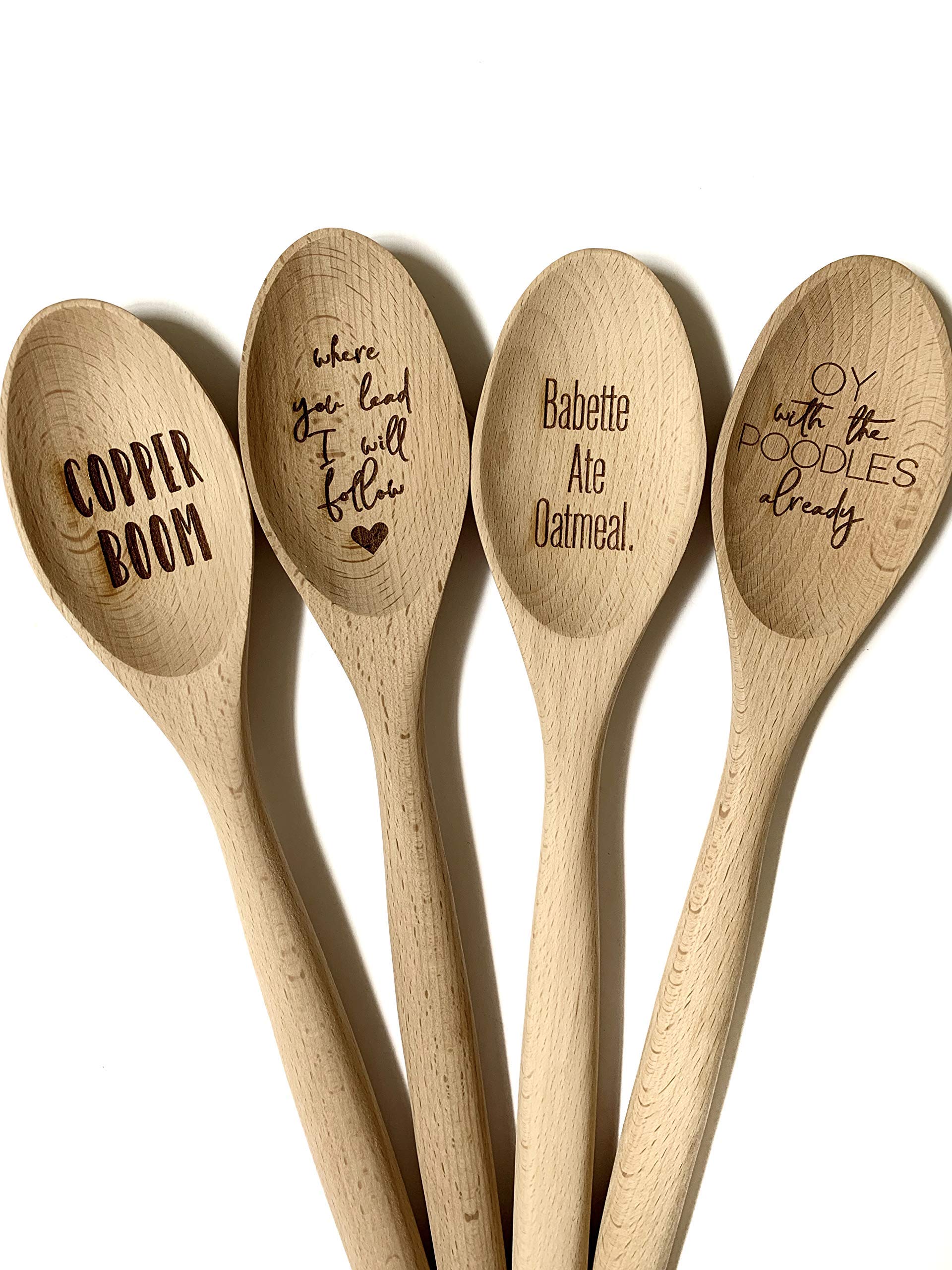 Gilmore heart themed kitchen utensil 12 inch spoon