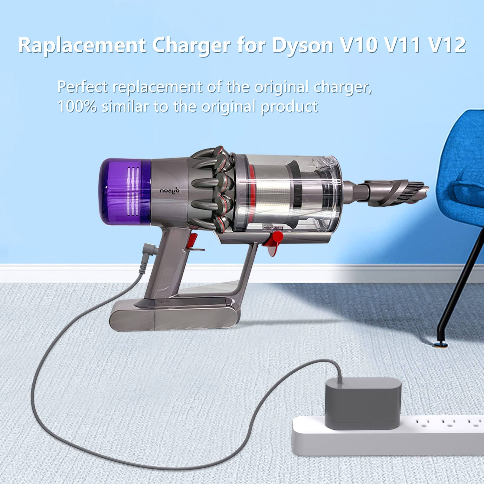 Dyson Absolute Animal Motorhead compatible charger