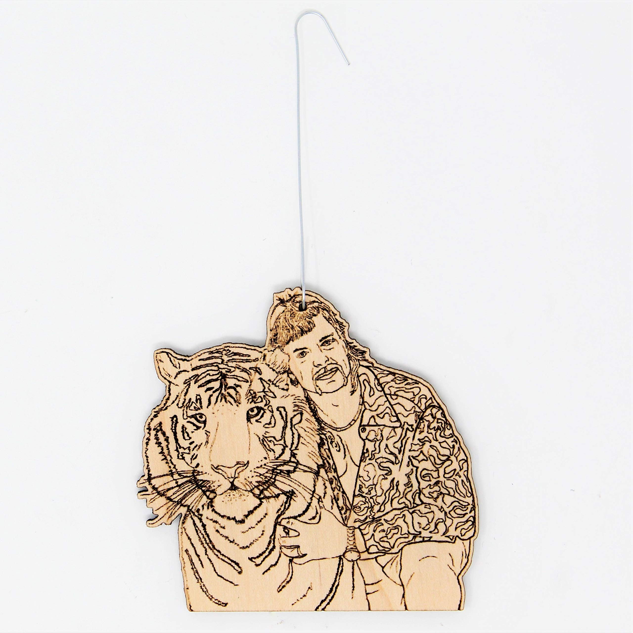 Portland studio hand-made birch wood ornament packaging