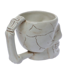 Pacific Trading skull mug packaged in white carton packaging