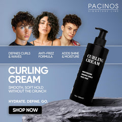 Pacinos curling cream 10 oz label