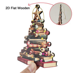Pack of 2 book ornaments decorative display image