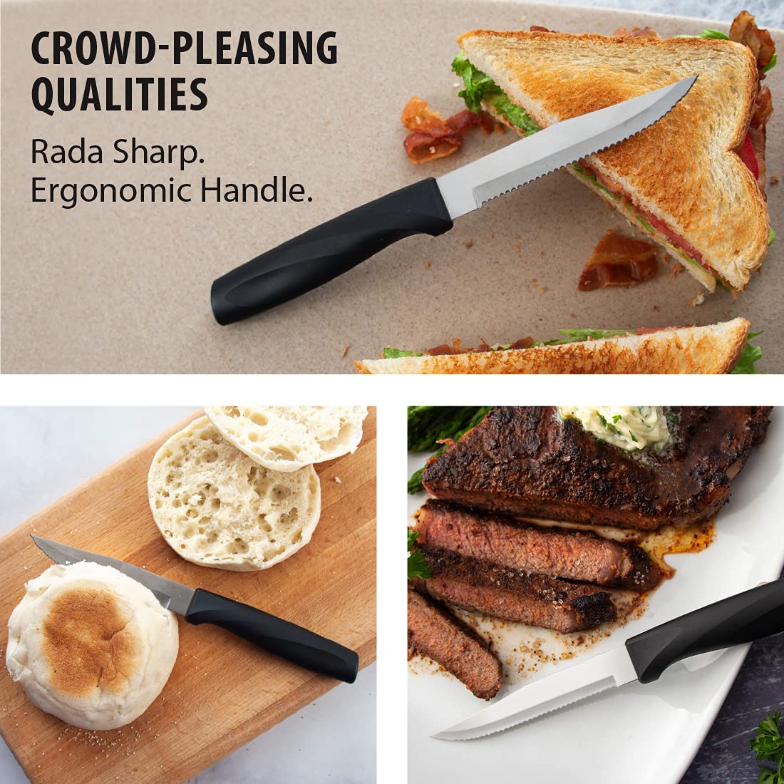 Made in the USA Anthem steak knife construction