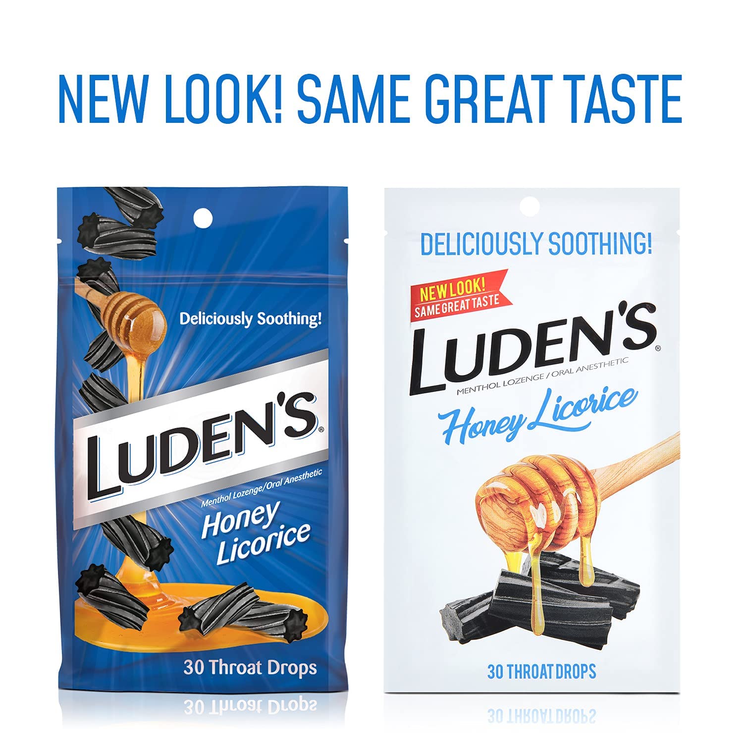 Luden's Throat Drops honey licorice 3-pack