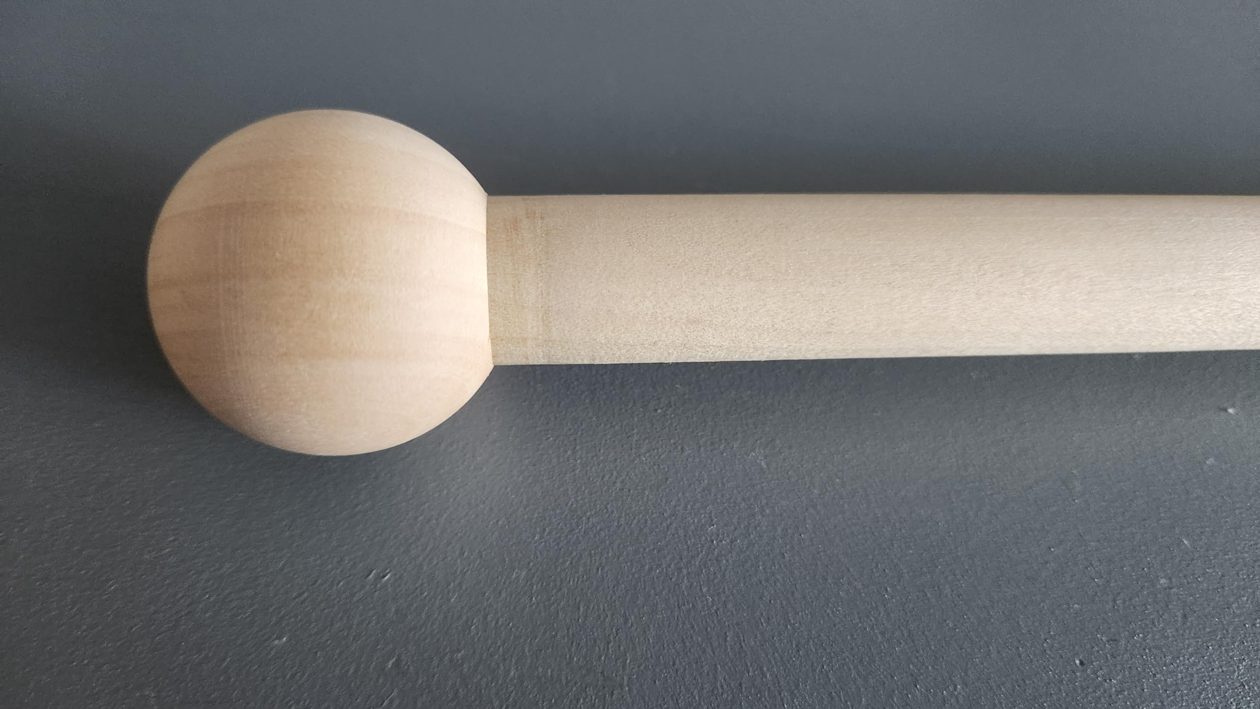 3/4 inch opening on wooden dowel end cap ball